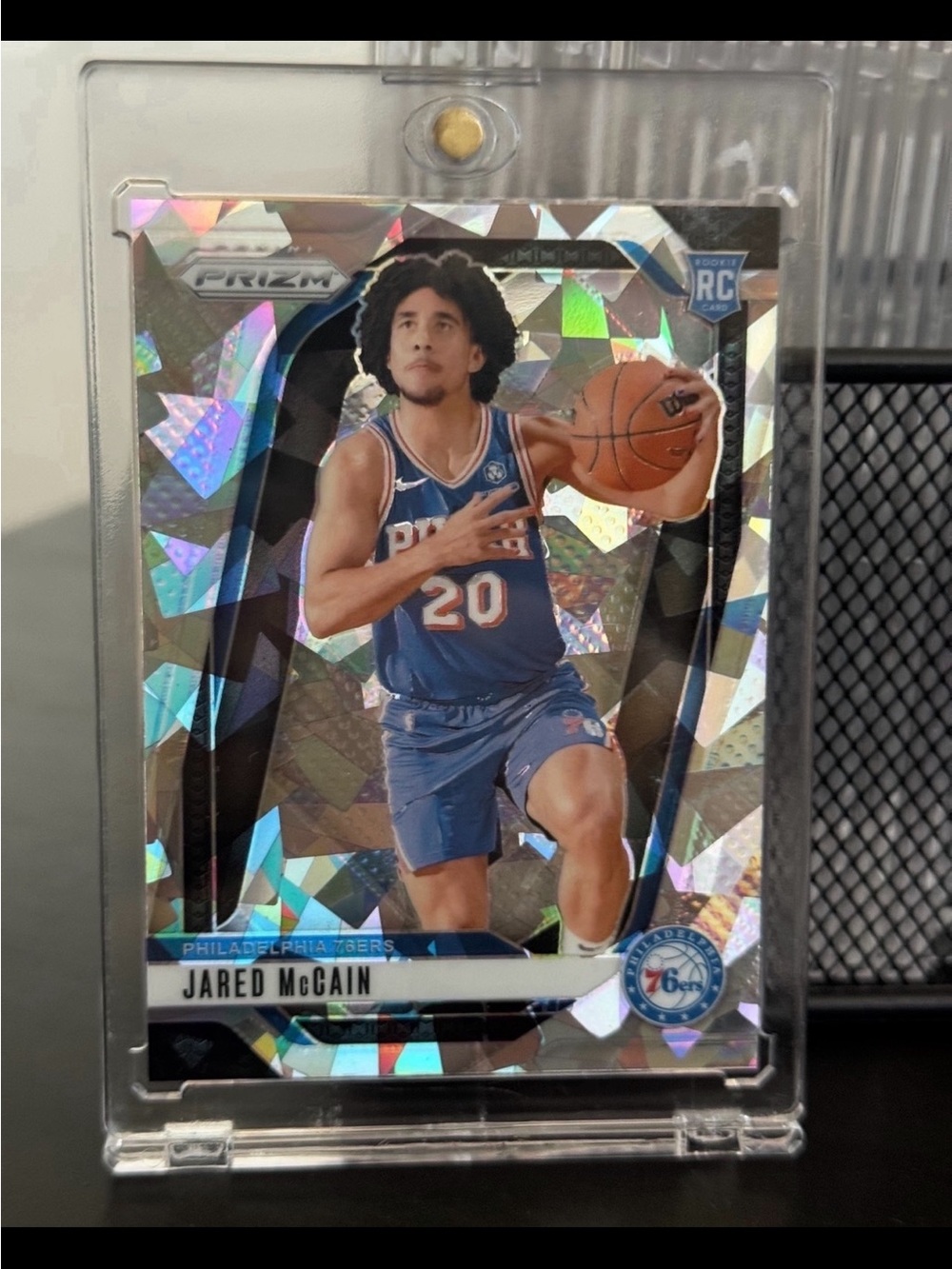 2024-25 Panini Prizm - Jared McCain #222 Ice Prizm (RC)